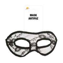 Antifaz encaje negro sexy sensual-El Informal