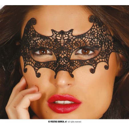 Antifaz bordado murcielago cat woman superheroina-El Informal