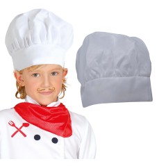 Gorro cocinero infantil blanco master chef para niño-El Informal