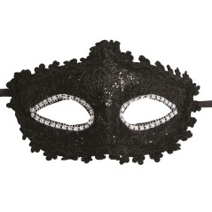 Antifaz de epoca negro veneciano-El Informal