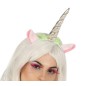 Diadema unicornio plata para mujer