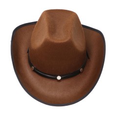 Sombrero vaquero marron cowboy del oeste-El Informal Santander