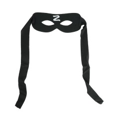 Antifaz zorro negro con la z-El Informal