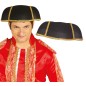 Montera torero adulto ribetes dorados sombrero