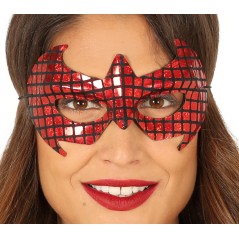 Antifaz rojo spider super heroe-El Informal