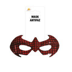 Antifaz rojo spider super heroe-El Informal