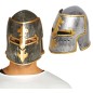 Casco calballero medieval yelmo plastico duro