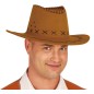 Sombrero vaquero ante marron oeste