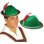Sombrero tiroles verde robin