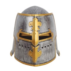 Casco calballero medieval yelmo plastico duro-El Informal Santander