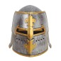 Casco calballero medieval yelmo plastico duro