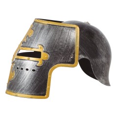 Casco calballero medieval yelmo plastico duro-El Informal Santander