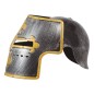 Casco calballero medieval yelmo plastico duro
