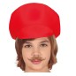 Gorra fontanero roja infantil