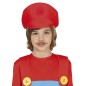 Gorra fontanero roja infantil