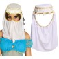 Sombrero princesa arabe con velo cara