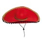 Sombrero mejicano mariachi rojo