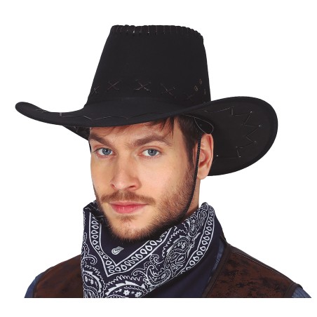 Sombrero vaquero ante negro-El Informal Santander