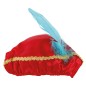 Gorro paje de rey rojo