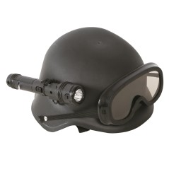 Casco SWAT antidisturbios infantil con linterna-El Informal Santander
