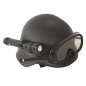 Casco SWAT antidisturbios infantil con linterna