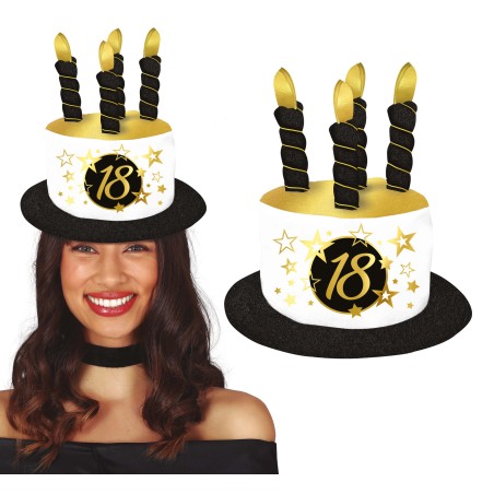 Sombrero velas 18 cumpleaños-El Informal Santander