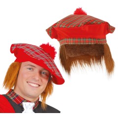 Sombrero escoces con pelo-El Informal Santander