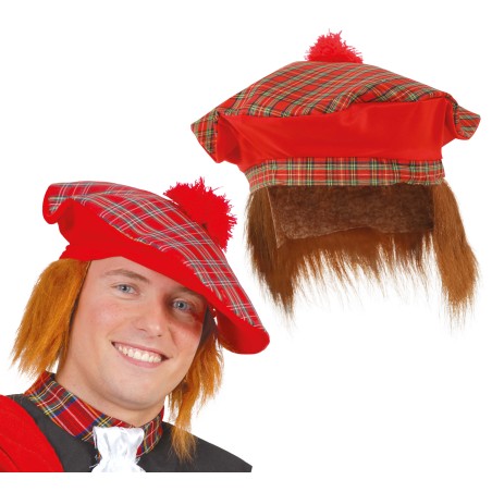 Sombrero escoces con pelo-El Informal Santander