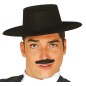 Sombrero cordobes negro flocado