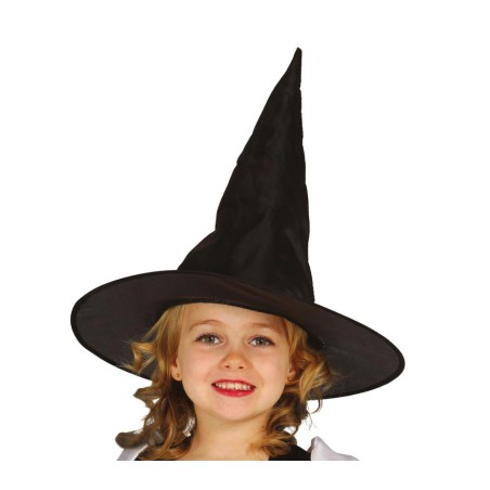 Sombrero bruja negro infantil barato-El Informal