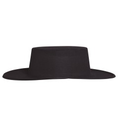 Sombrero cordobes negro flocado-El Informal Santander