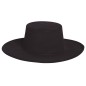 Sombrero cordobes negro flocado