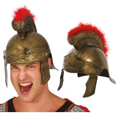Casco soldado romano centurion dorado-El Informal Santander