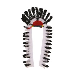 Penacho indio 116 cm tocado plumas largo-El Informal Santander