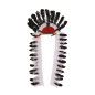 Penacho indio 116 cm tocado plumas largo