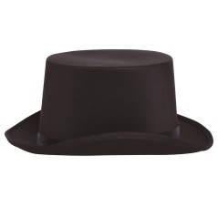 Chistera negra alta calidad raso sombrero-El Informal Santander