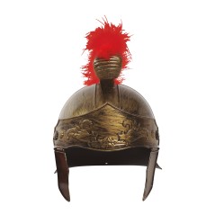 Casco soldado romano centurion dorado-El Informal Santander