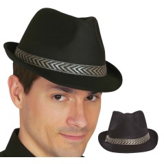 Sombrero gangster negro mascota-El Informal Santander