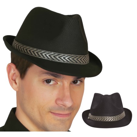 Sombrero gangster negro mascota-El Informal Santander