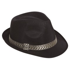Sombrero gangster negro mascota-El Informal Santander