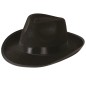 Sombrero gangster negro alta calidad