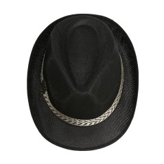 Sombrero gangster negro mascota-El Informal Santander