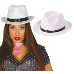 Sombrero gangster blanco alta calidad-El Informal Santander