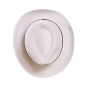 Sombrero gangster blanco alta calidad