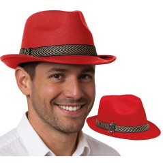 Sombrero gangster rojo-El Informal Santander