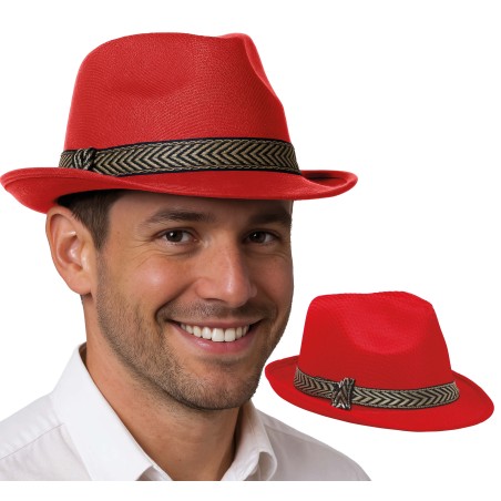 Sombrero gangster rojo-El Informal Santander
