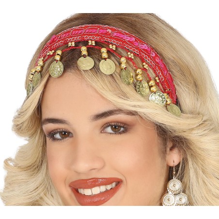 Diadema monedas zingara gitana danza-El Informal Santander
