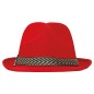 Sombrero gangster rojo