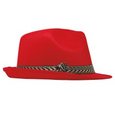 Sombrero gangster rojo-El Informal Santander