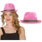 Sombrero gangster rosa